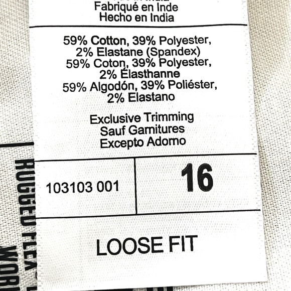 NWT Carhartt Women's Rugged Flex Canvas Utility Work Black Shorts Size 16 Casual - Picture 6 of 14